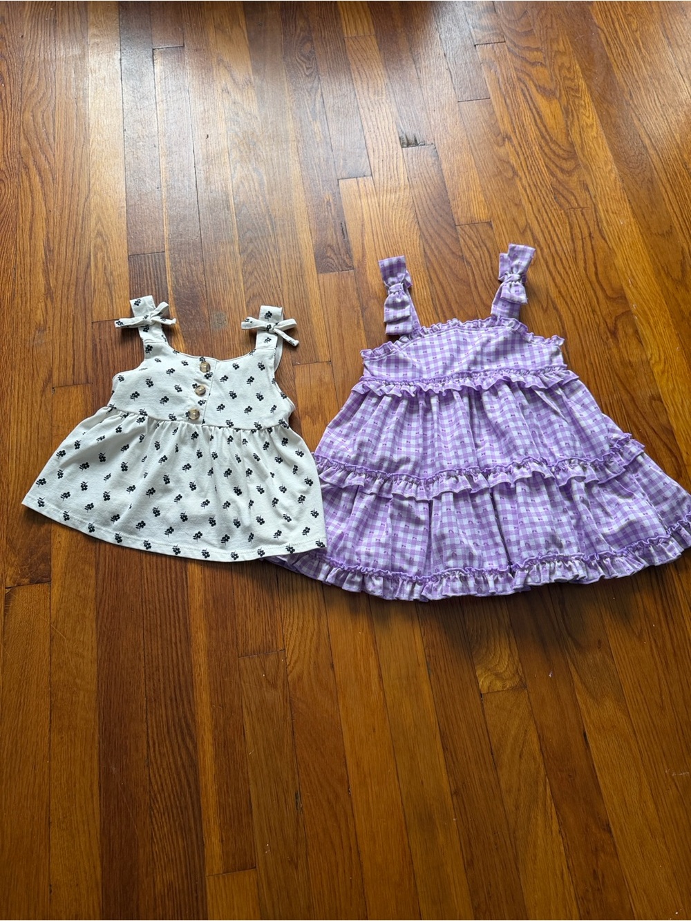Blouses with ruffles for girls